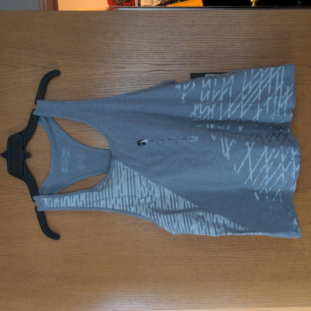 Under Armour Tank, Gray, Large